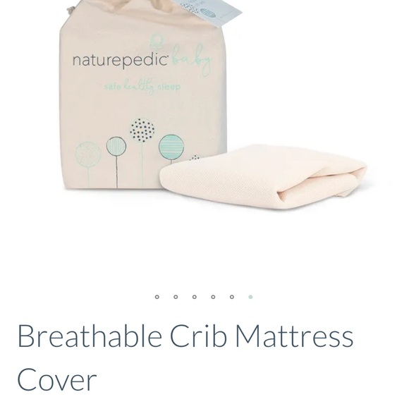 Naturepedic Breathable Crib Mattress Cover - Picture 7 of 9